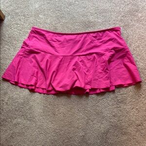 Lands' End Pink Mini Swin Skort